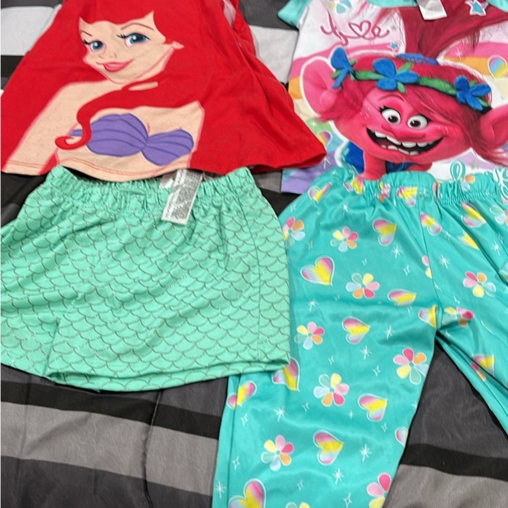 4t girl pajamas bundle